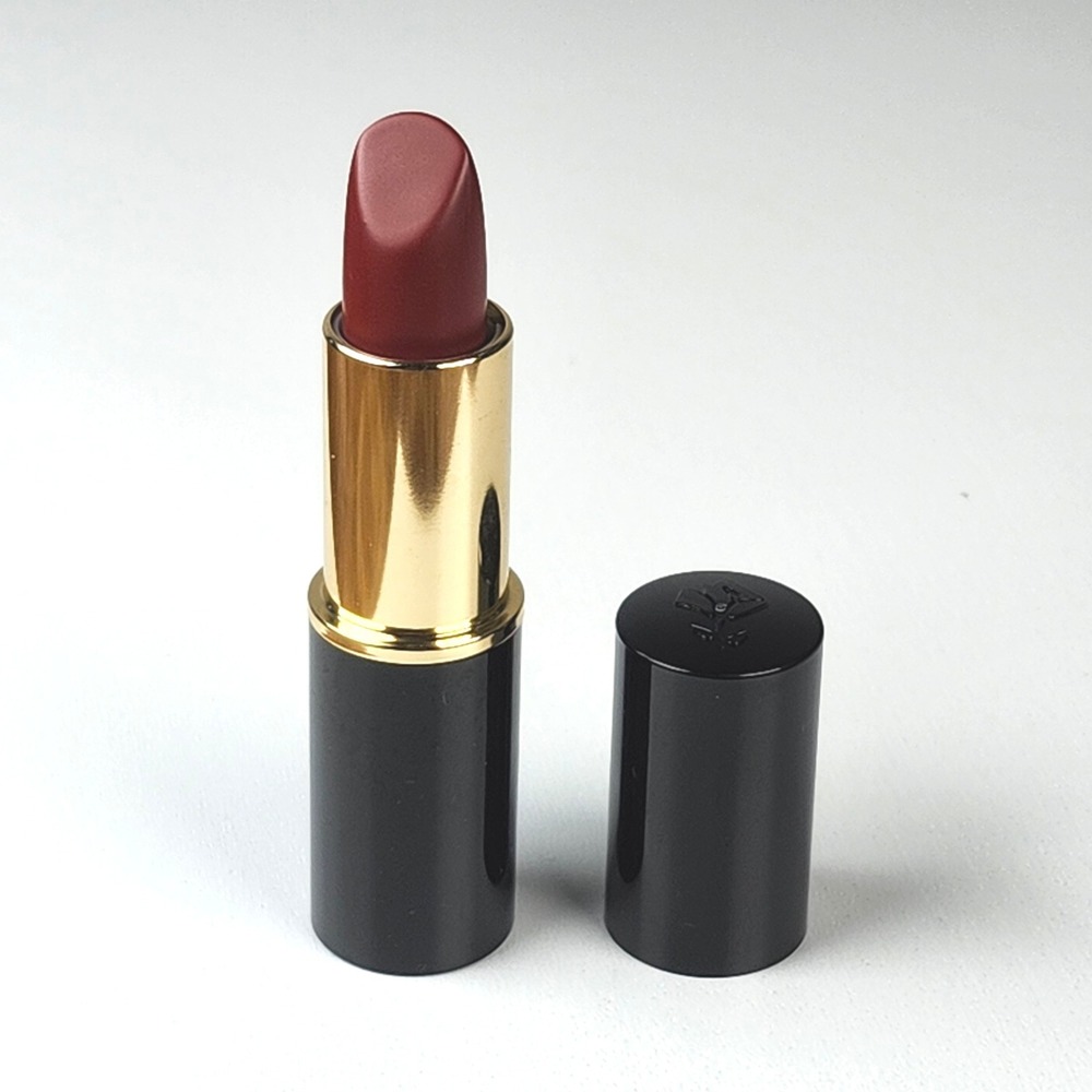 Lancome Rouge Absolu Lipstick MATTE SIENNE Black Case RARE